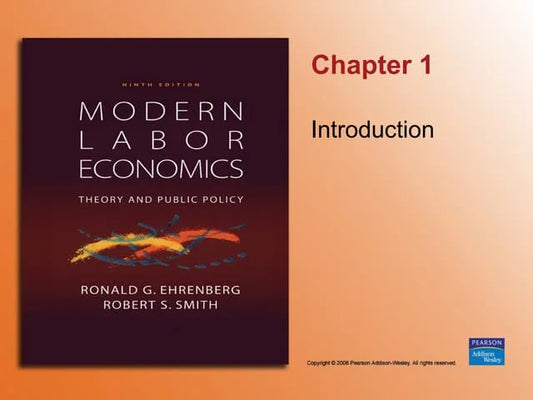 Modern labor economics