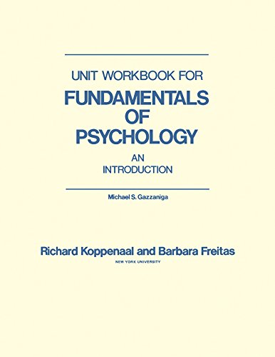 Fundamentals of Psychology: An Introduction