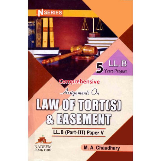 Comprehensive Assignments On Law Of Tort And Easement Book For LLB Part 3 Paper 5