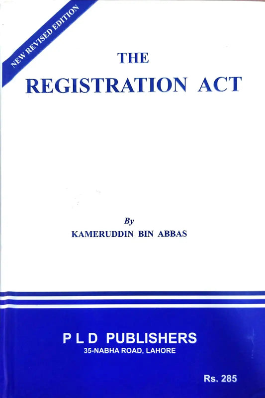 The Registration Act | Kameruddin Bin Abbas