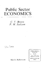 Public sector economics