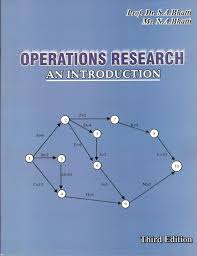 Operations Research: An Introduction 2Nd Edition by Dr S A Bhatti