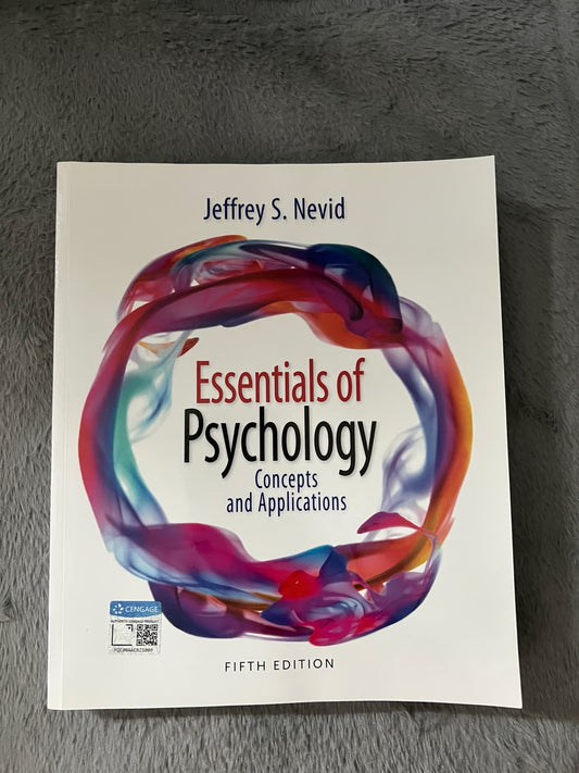 Essentials of Psychology Concepts and Application by Jeffrey S. Nevid Educational & Instructional Books