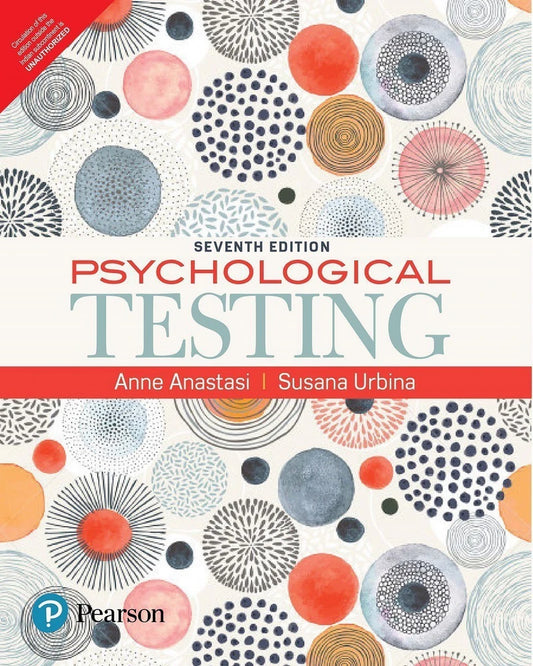 Psychological Testing  7 Edition | Anne Anastasi